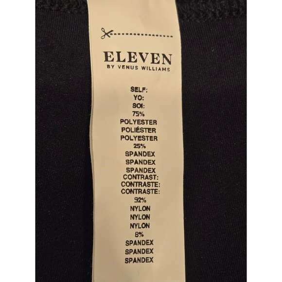 Eleven by Venus Williams Black Skirted Capri Leggings Athletic Skort Women's M - Picture 6 of 6